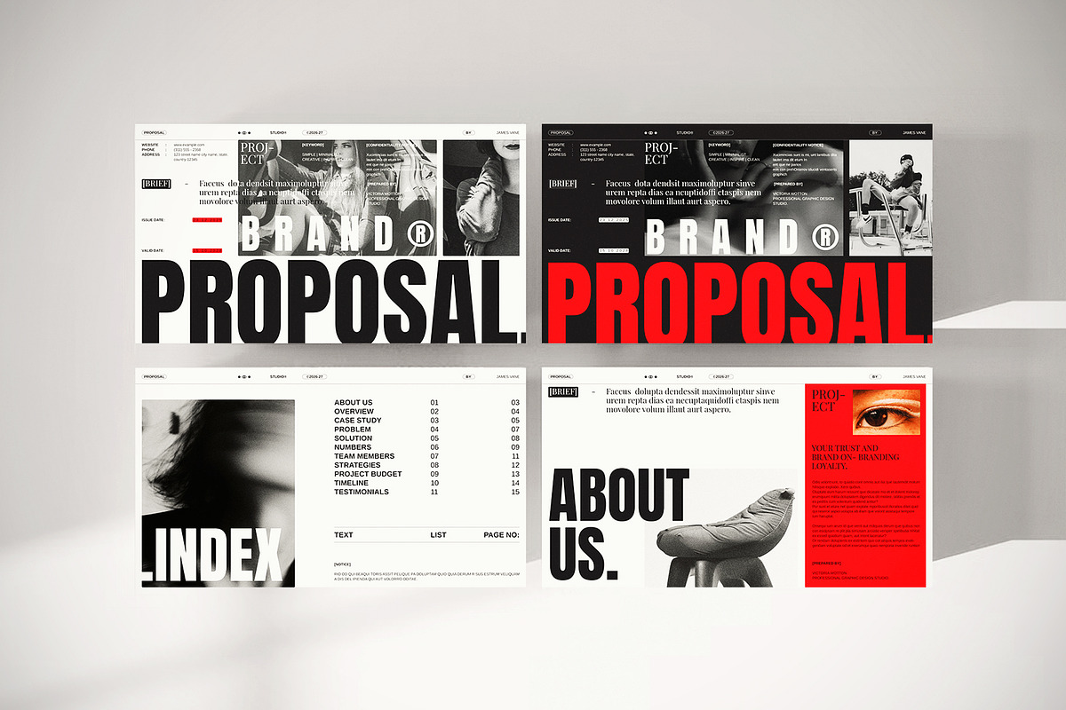 Brand Proposal Presentation Template, a Presentation Template by ArtisanaAura (Photo 9 of 12)