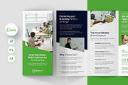 Web Studio Brochure Tri-Fold Design, a Brochure Template by artbart (Thumbnail 1 of 9)