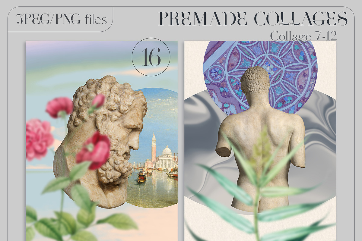 ANTIQUE Collage Creator Art Elements, an Object Graphic by Oksana Trygub (Photo 8 of 29)