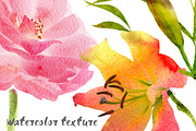 Watercolor flowers. 9 posters, an Illustration by Anna Guz's Store (Thumbnail 8 of 8)