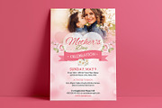 Mother's Day Party Flyer V02, a Flyer Template by retrographix (Thumbnail 2 of 4)