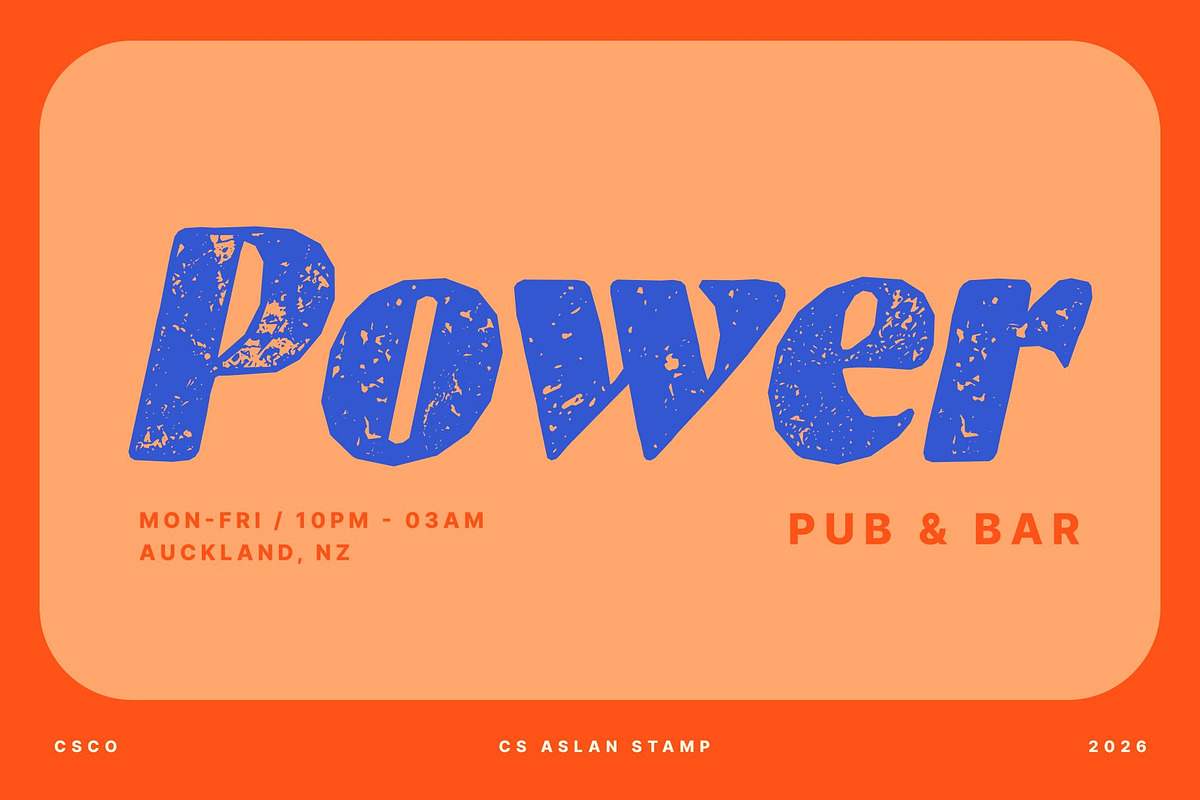 CS Aslan Stamp, a Sans Serif Font by Craft Supply Co. (Photo 5 of 8)