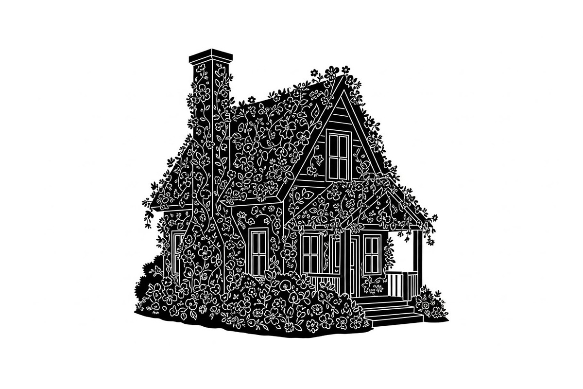 Cute House Silhouette Bundle, an Illustration by Designs_River (Photo 28 of 31)