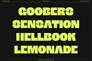 BN Giant, a Sans Serif Font by Bnick (Thumbnail 7 of 19)