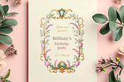 Ornamenta Antiqua - Vintage Florals, a Decorative Illustration by TatianaCociorva (Thumbnail 2 of 4)
