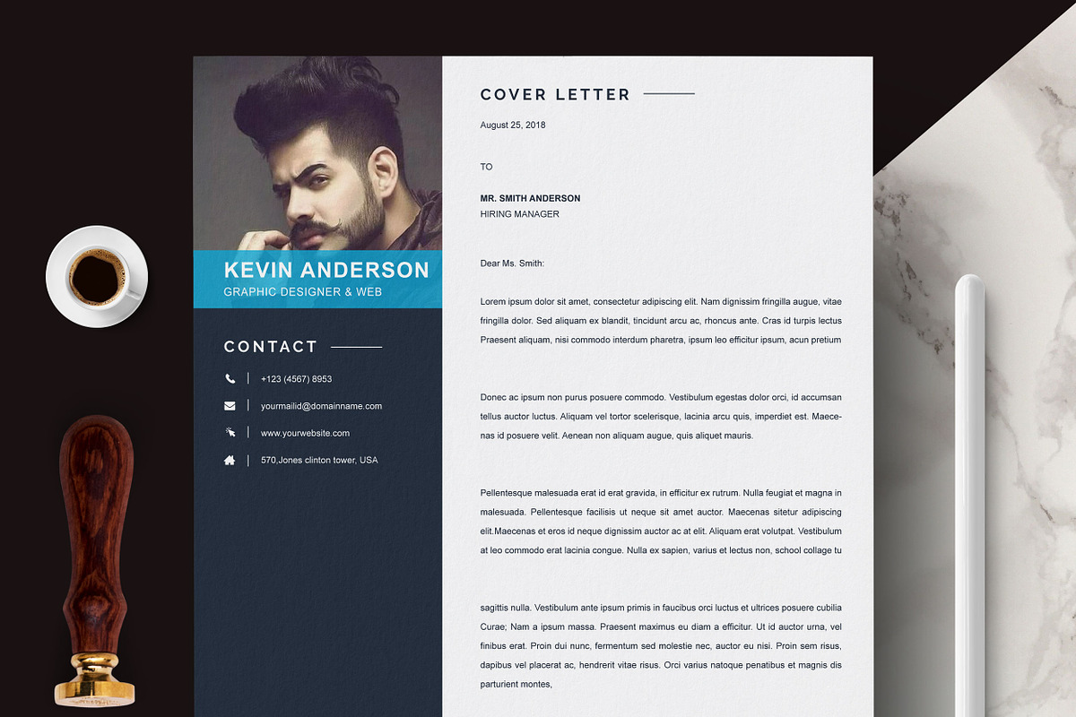 Resume Template, a Resume Template by X-Type (Photo 5 of 7)