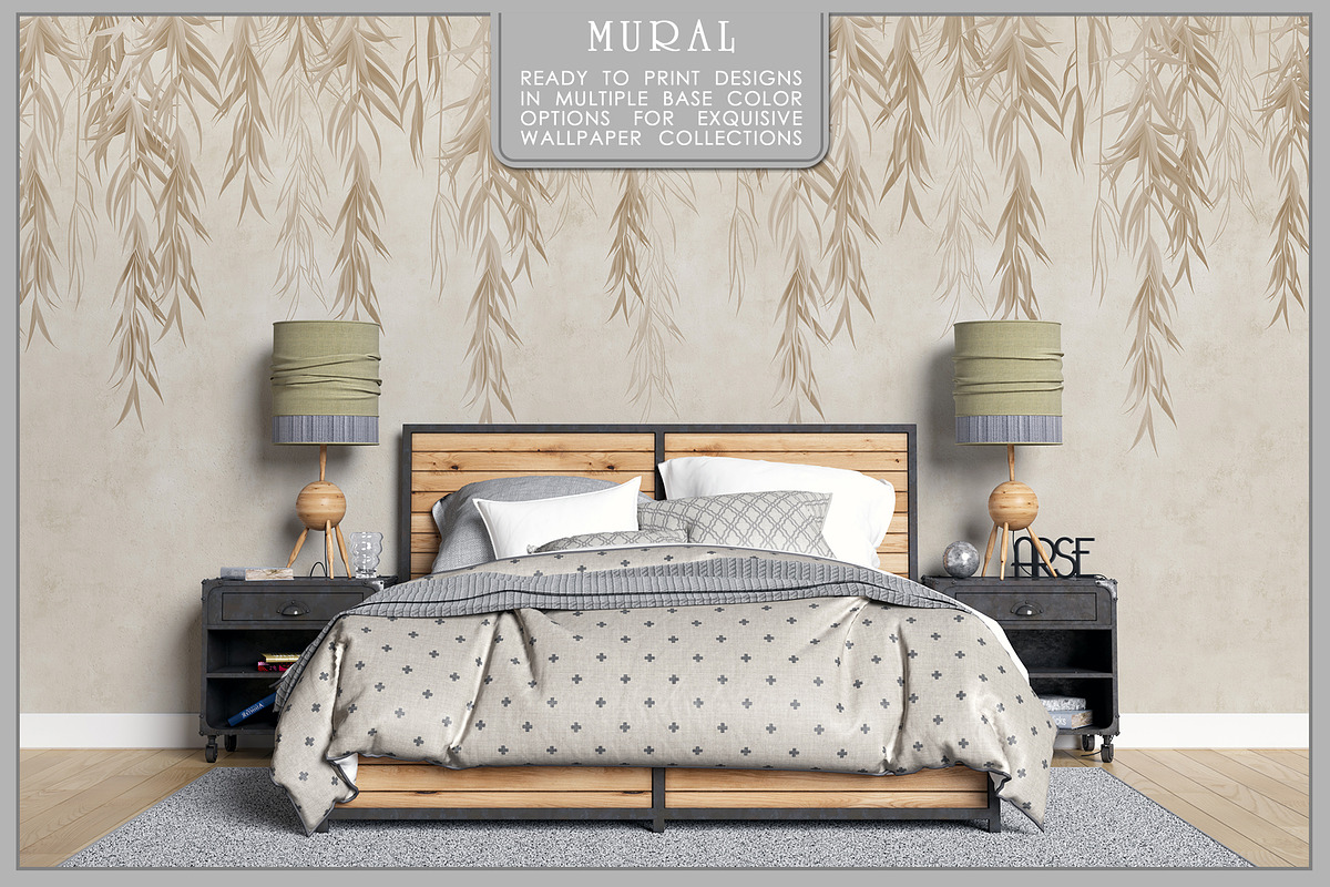 Fresco collection Willow rain, a Wallpaper Graphic by Natalia0307 (Photo 4 of 19)