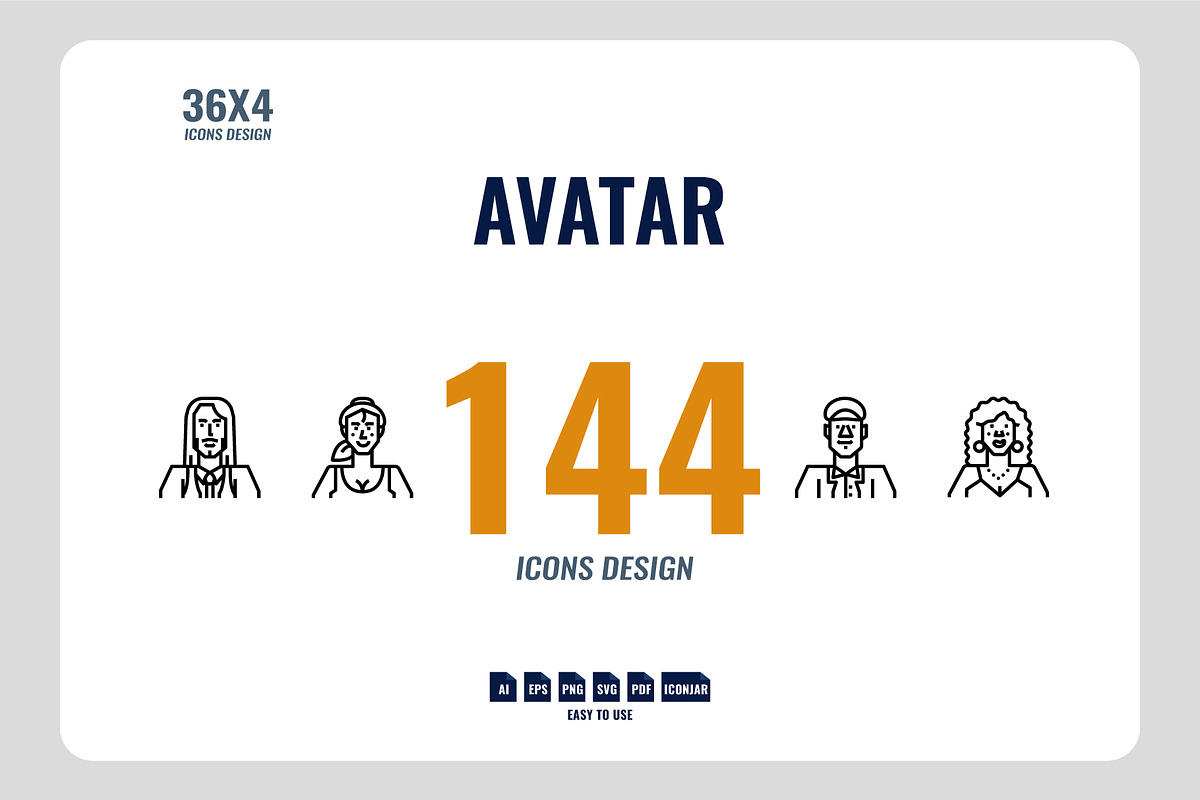 Avatar, a Solid Icon by Foxyard studio (Photo 1 of 6)