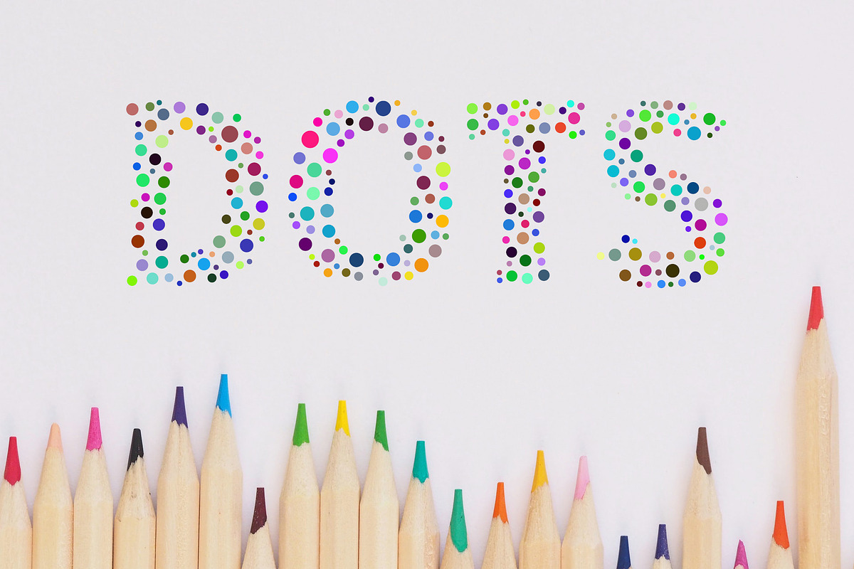 Color Dots Font, a Slab Serif Font by vladocar (Photo 1 of 7)