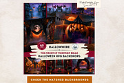 Hallowmere Halloween RPG characters, a Seasonal Illustration by ThatsDesignArt (Thumbnail 17 of 17)
