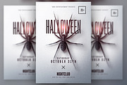 Halloween Minimalist Flyer v2, a Poster Template by Rome B Creation (Thumbnail 1 of 3)