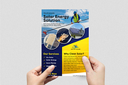Solar Energy Solution Flyer Template, a Flyer Template by Soulfuldesignstudio (Thumbnail 4 of 4)