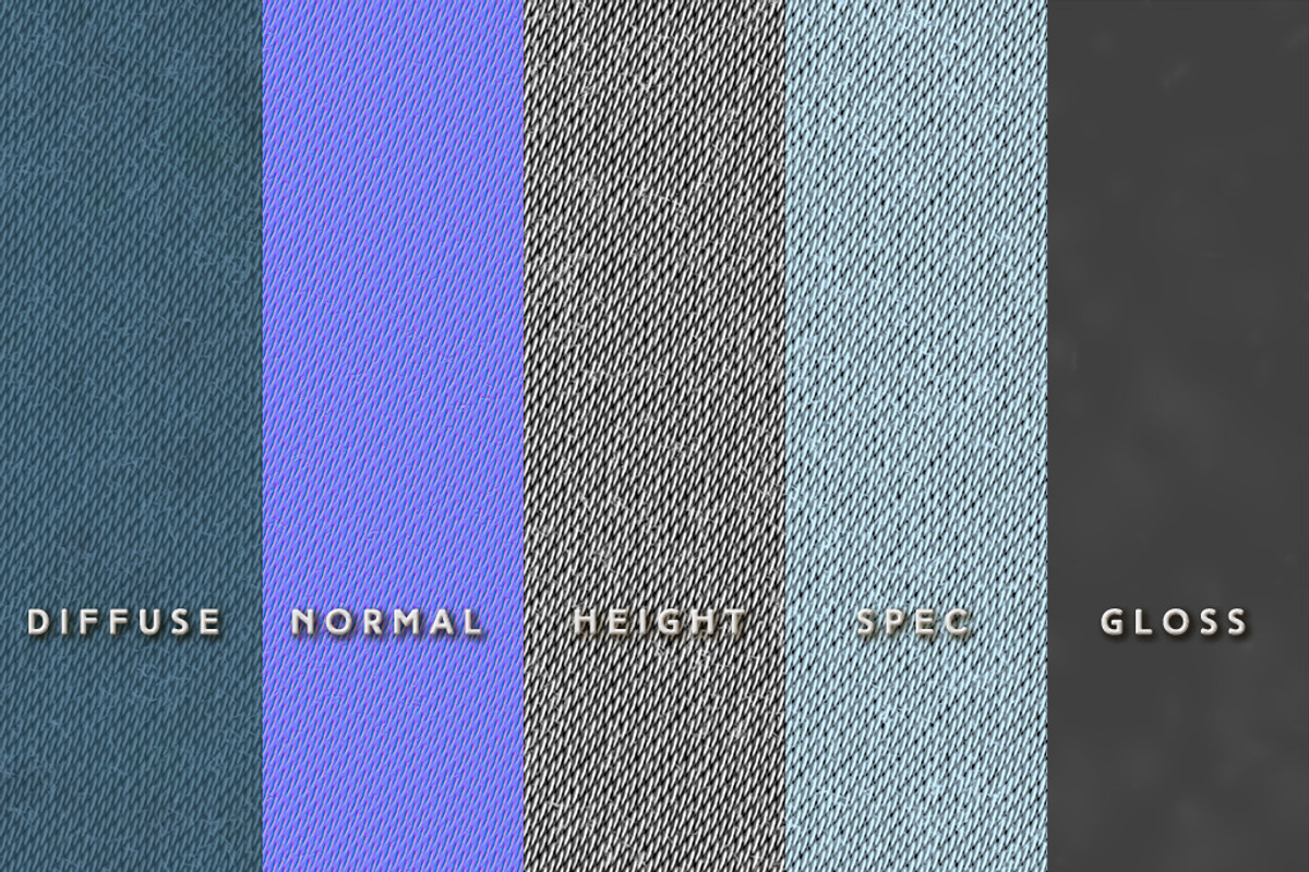 Cloth Pack (Tileable), a Textures & Material 3D Model by Fiat Lux (Photo 3 of 5)