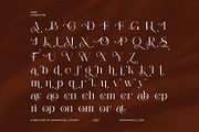 Jaguer Stylish Serif Font, a Serif Font by Graphicxell (Thumbnail 8 of 8)
