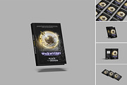 Realistic Premium Cover Book Mockup, a Books & Magazine Mockup by lamorastudio (Thumbnail 1 of 11)