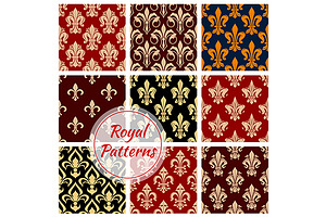 Royal Floral Decorative Patterns