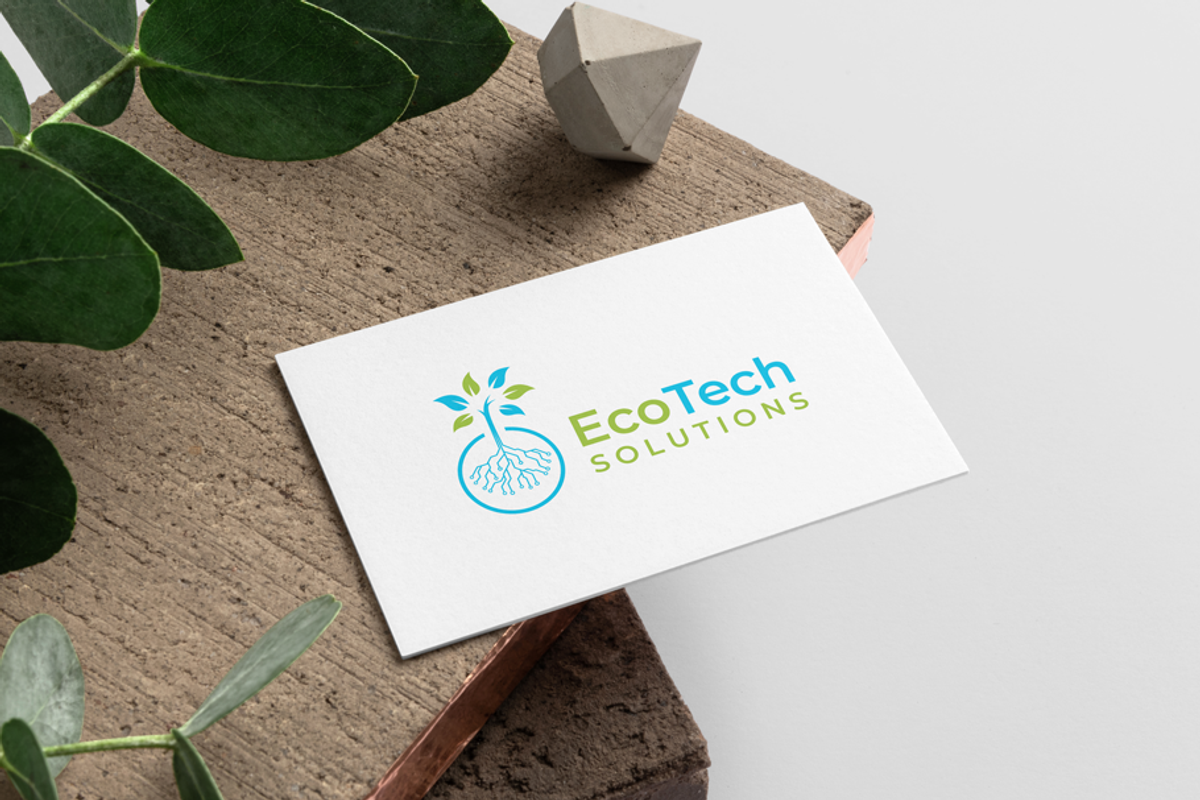 EcoTech Logo, a Branding & Logo Template by Azqaa (Photo 1 of 4)