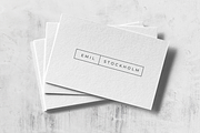 Stockholm Business Card Template, a Business Card Template by The Denizen Co. (Thumbnail 4 of 4)