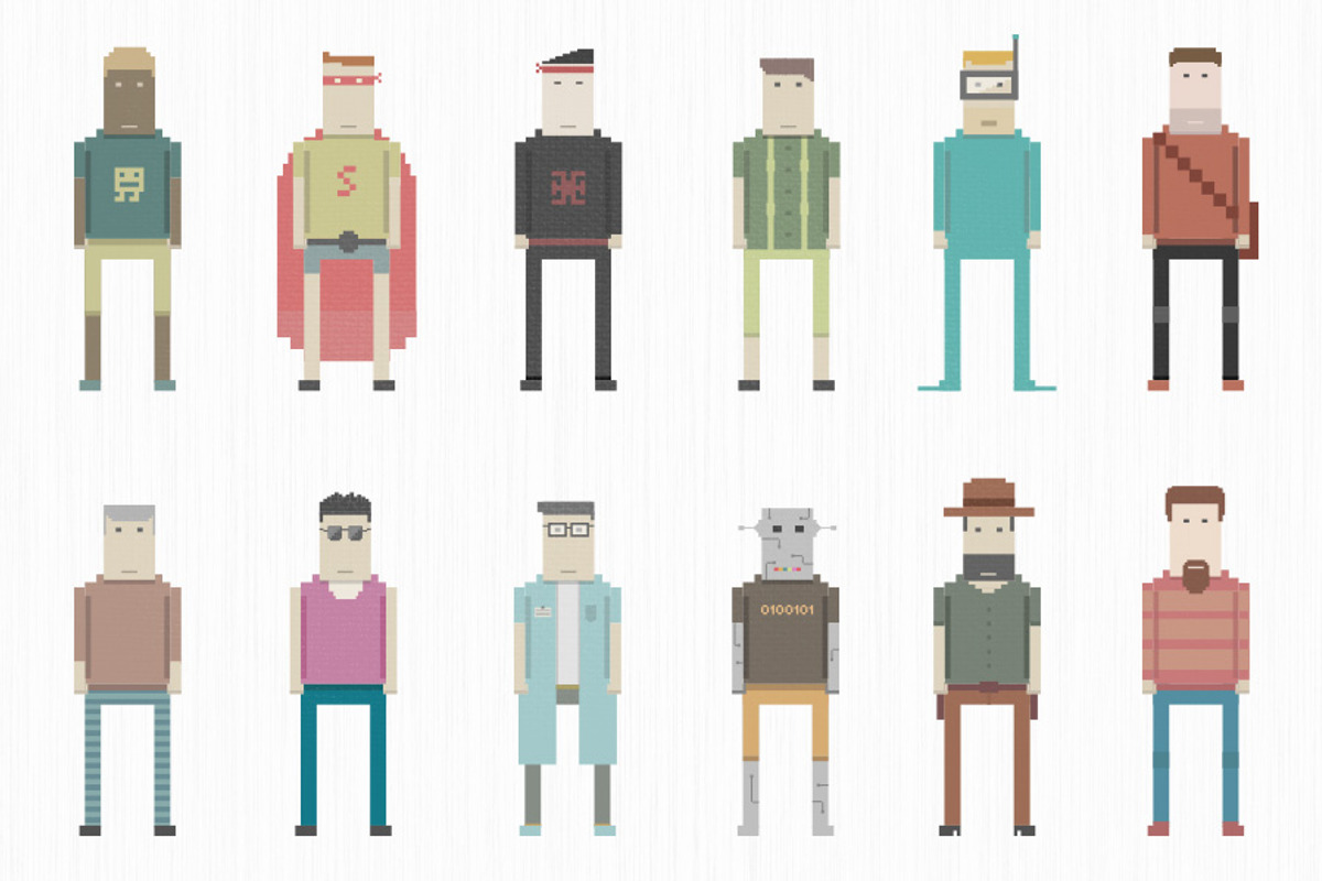 Pixel Dudes preview 3