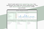 Wedding Planner Spreadsheet, a Templates & Theme by MondaySpark (Thumbnail 7 of 7)