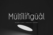 Rampiro - Minimalist Sans Serif, a Sans Serif Font by Salamahtype (Thumbnail 9 of 10)