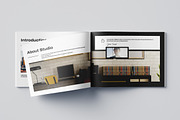 Photo Book Landscape Layout, a Magazine Template by Pixelpick (Thumbnail 3 of 9)