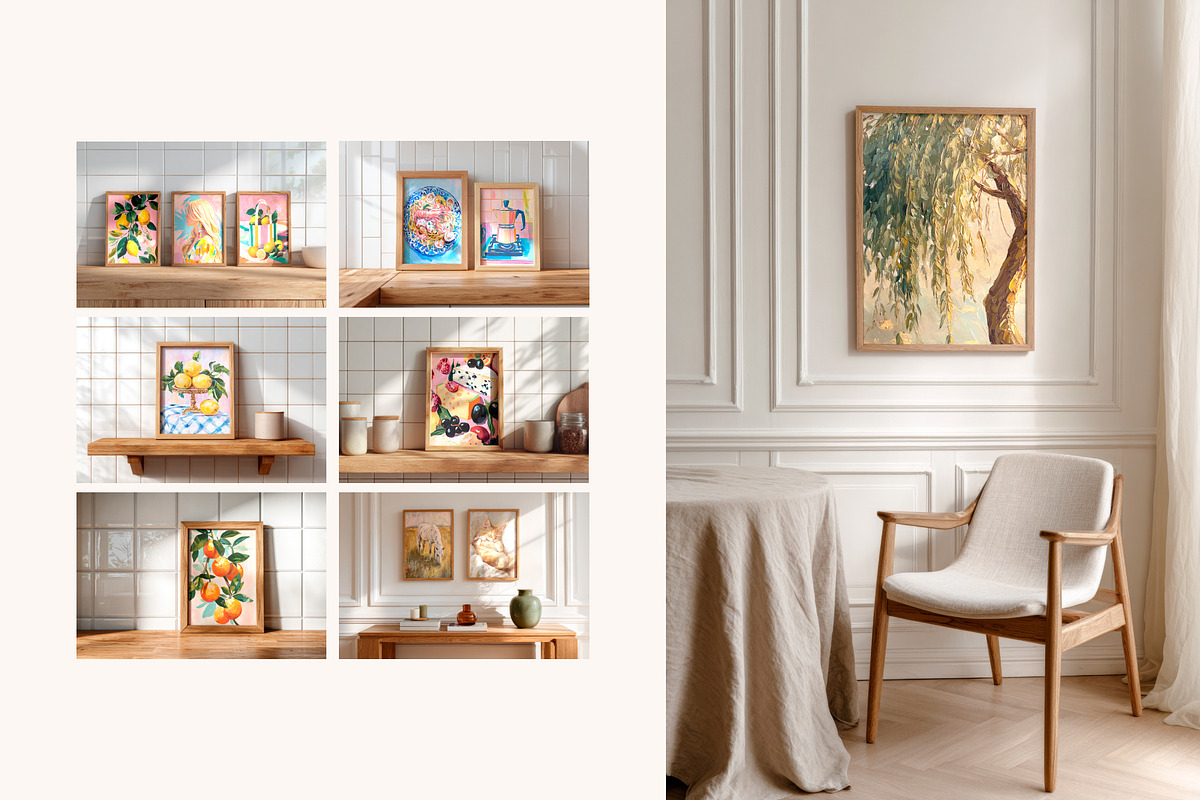 Slow Life Frame mockup, a Household Mockup by Trissa (Photo 7 of 9)