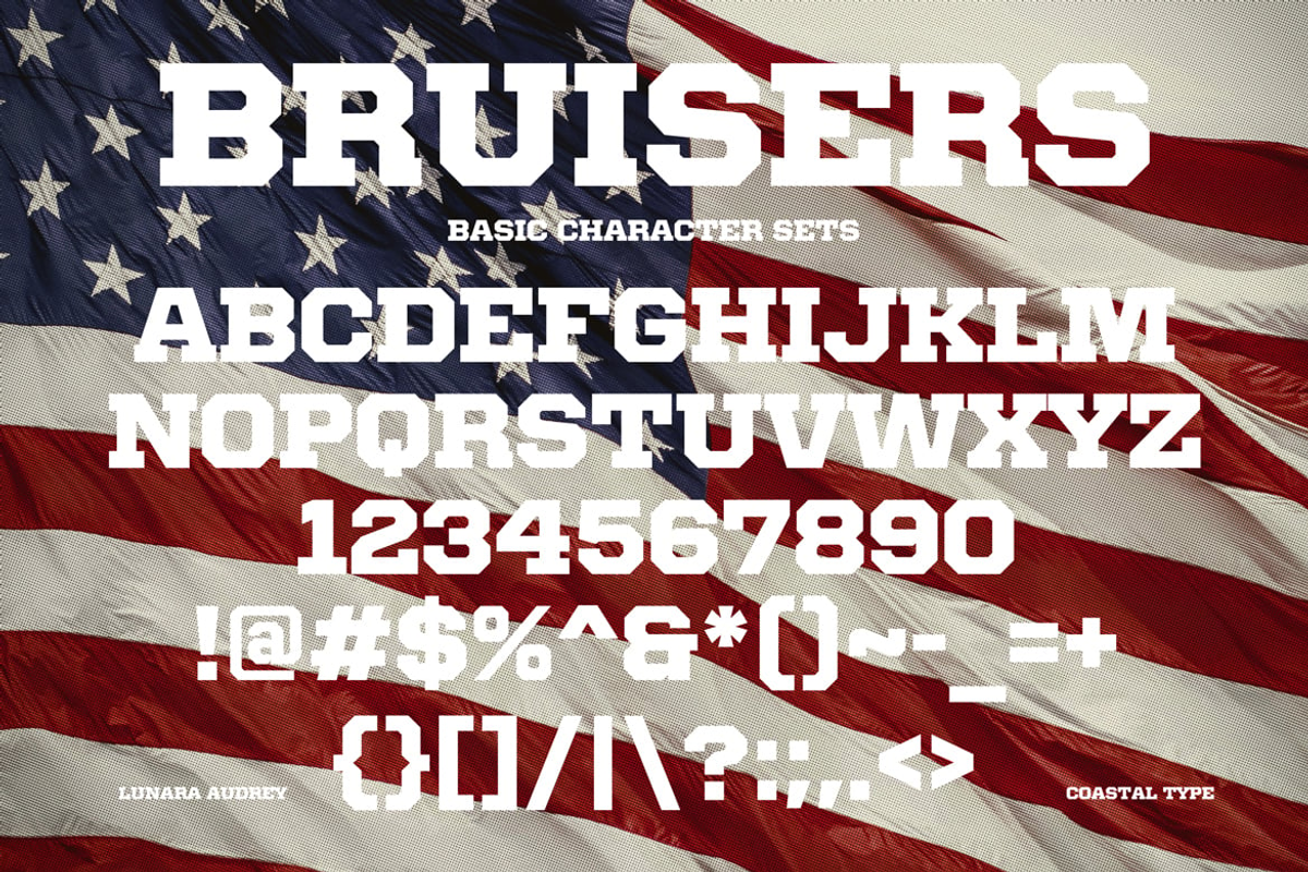 Brunch - Sports Display Font, a Sans Serif Font by Luna Shop (Photo 3 of 5)