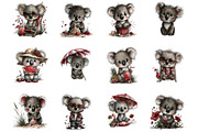 Summer Beach Koala PNG Clipart, an Animal Illustration by Designking (Thumbnail 2 of 5)