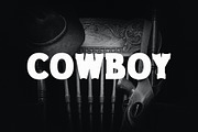Old West - Western Font, a Slab Serif Font by vladocar (Thumbnail 2 of 10)