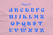 Wilson Bubble Retro Font, a Slab Serif Font by WhymoreArt (Thumbnail 7 of 10)