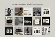 500 Instagram Aesthetic Bundle III, a Social Media Template by Instprofi | Studio Estimo (Thumbnail 6 of 45)