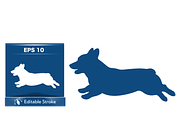 Charming Corgi Vector Art, an Object Illustration by CarWrap design (Thumbnail 2 of 3)