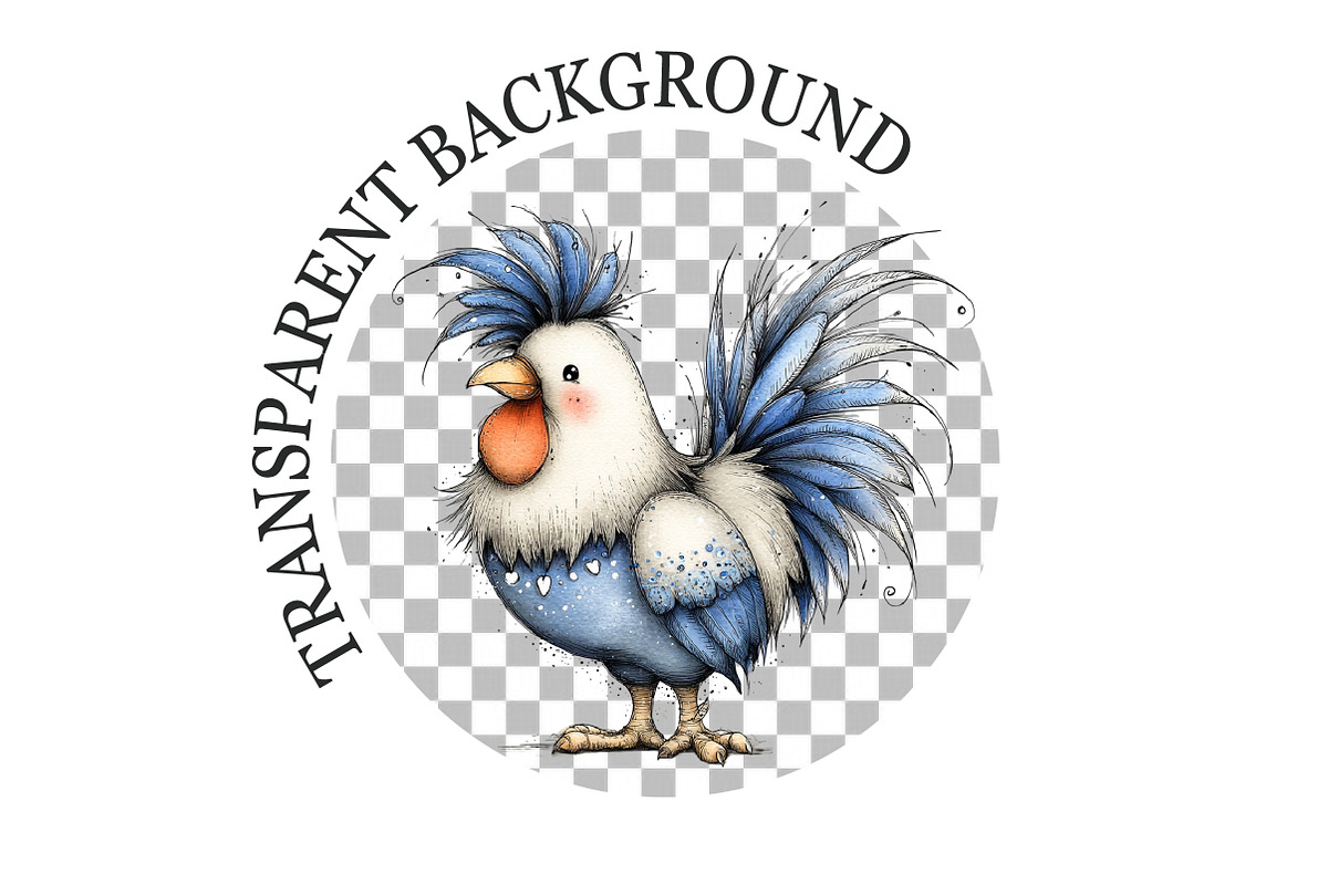 Quirky Happy New Year Animal Clipart, a Seasonal Illustration by Rose Art (Photo 5 of 7)