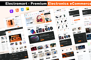 ElectroMart - eCommerce Template, a HTML Template by Codeflicks (Thumbnail 1 of 2)