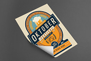 Oktoberfest Party Flyer, a Flyer Template by monogrph (Thumbnail 2 of 4)