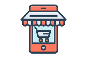 Ecommerce Optimizing Icon