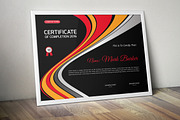 Certificate Word | PSD | AI, a Stationery Template by Curve Design (Thumbnail 5 of 8)