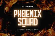 Phoenix Squad - Modern Display Font