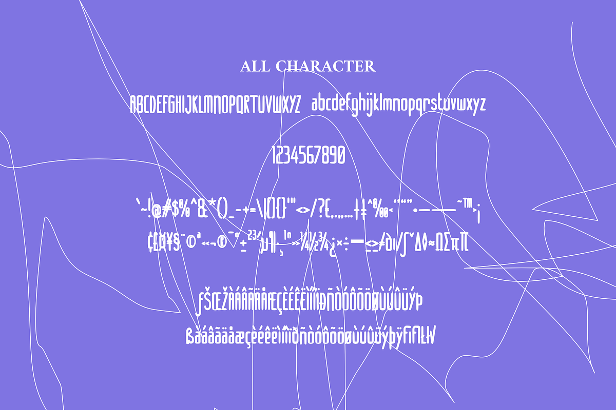 Runreti Stylish Condensed Typeface, a Sans Serif Font by mesuka (Photo 5 of 5)