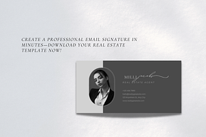 Real Estate Email Signature Template