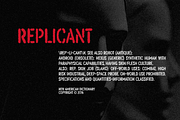 ReRun: A Stencil Font Family, a Font by Wingsart Studio (Thumbnail 7 of 9)