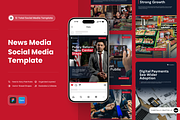 Pressa - News Media Social Media, a Social Media Template by SLAB! Design (Thumbnail 1 of 8)