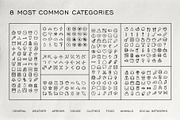 300 Hand-drawn icons set, an Icon by Garden in frame (Thumbnail 3 of 5)