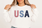 Brushstroke USA Png American Flag, an Illustration by Designking (Thumbnail 2 of 6)