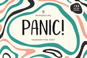 Panic! Fun Font - Latin & Cyrillic