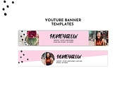 Pink YouTube Branding Kit for Canva, a Social Media Template by ltsdesigns (Thumbnail 3 of 5)