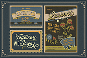 Oldy Beany Font Duo + Extras, a Font by Abda Laka (Thumbnail 2 of 10)