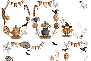 Fox Halloween Party. Kids collection, an Animal Illustration by Linerisyart (Thumbnail 12 of 16)