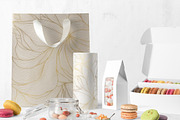 Flowers and Leaves Line Luxury Art, a Pattern Graphic by Marylia (Thumbnail 11 of 27)